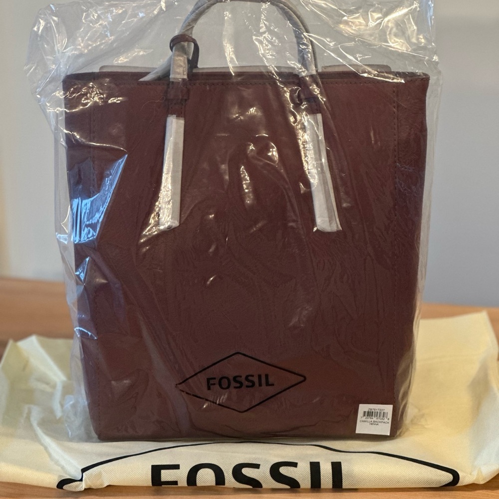 Fossil Deep Red Handbag